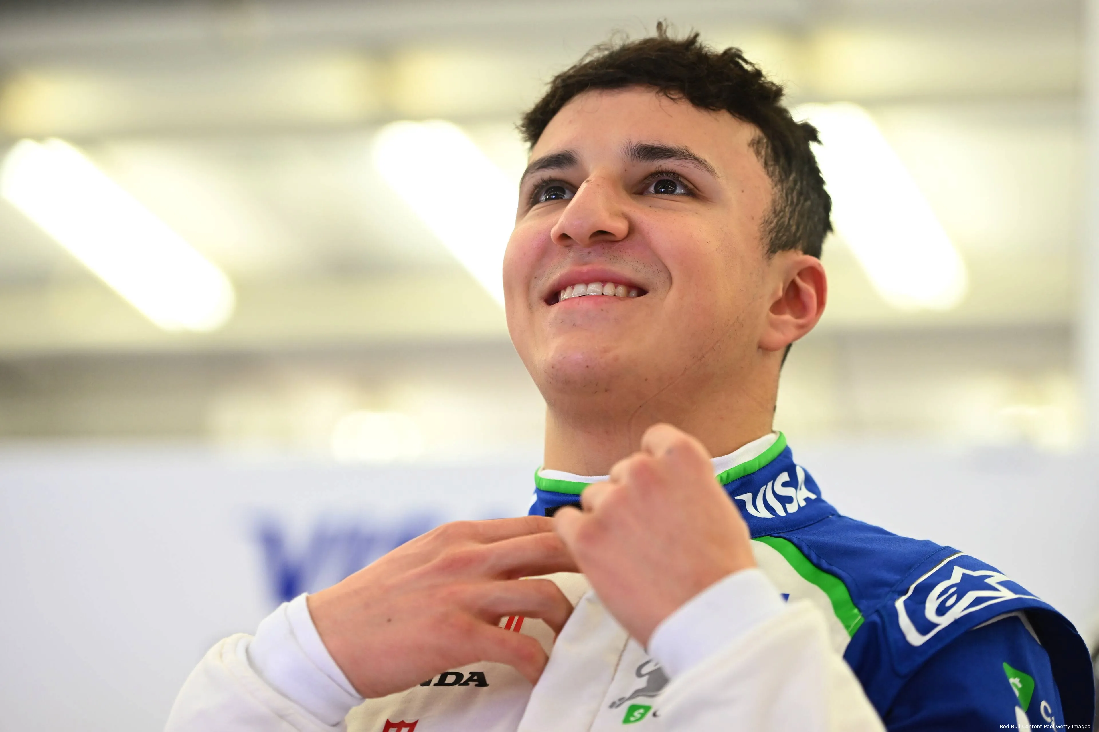 isack hadjar testdagen bahrein vcarb racingbulls 2025