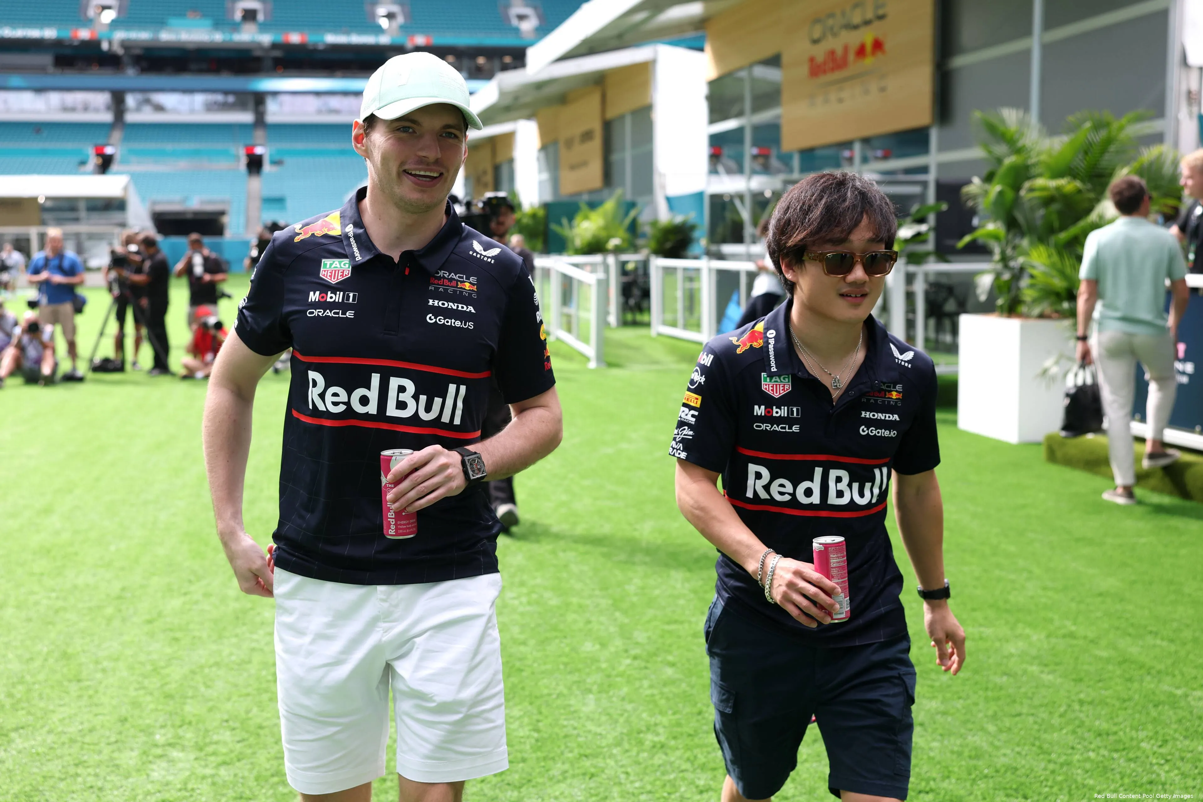 red bull racing max verstappen yuki tsunoda gp miami 2025 zaterdag 2
