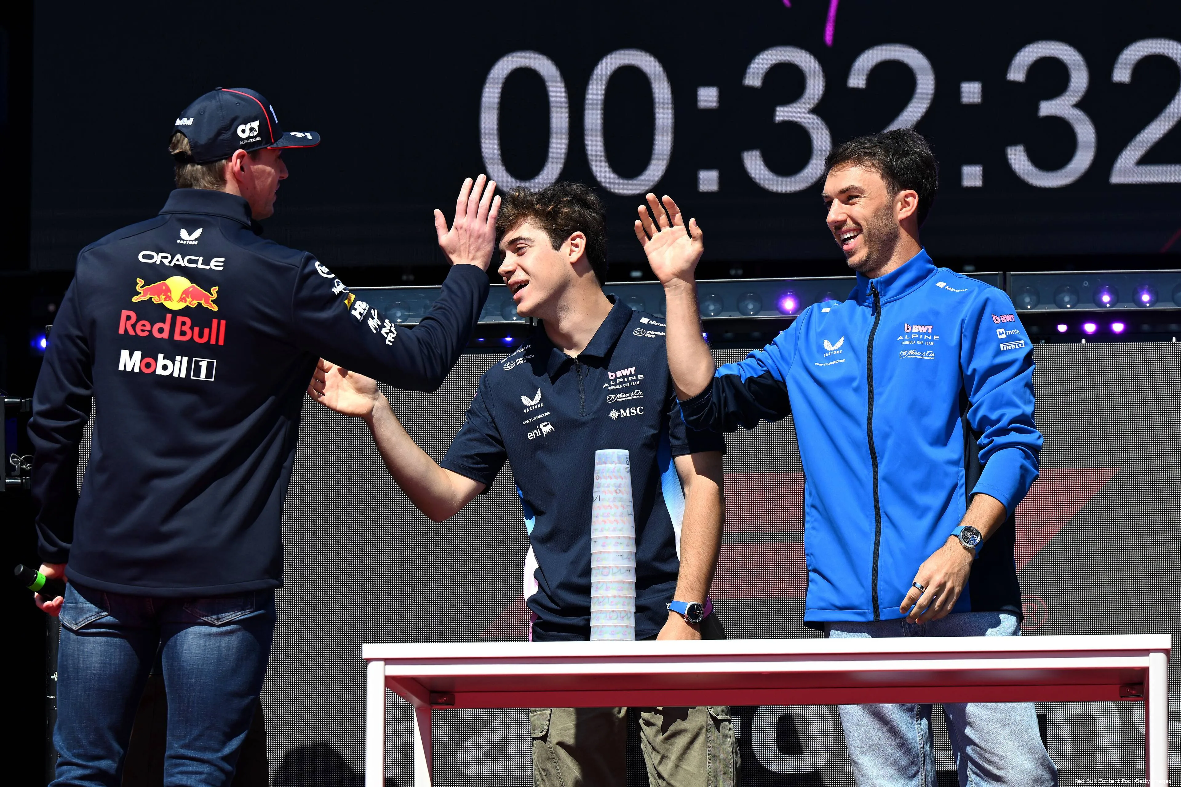 red bull racing yuki tsunoda max verstappen alpine franco colapinto pierre gasly gp emilia romagna imola 2025 zaterdag 7