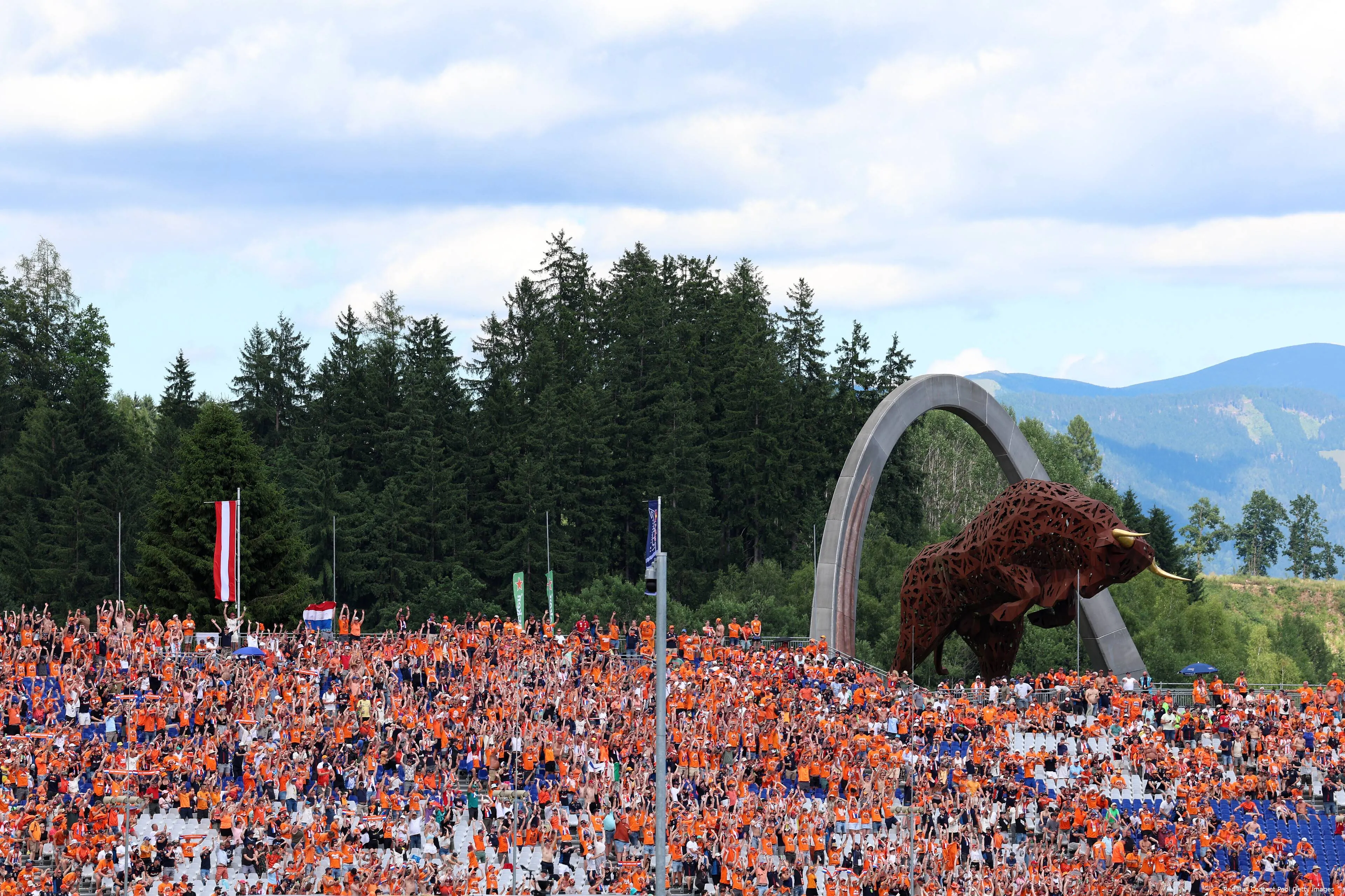 orange army gp oostenrijk 2025 zaterdag red bull ring