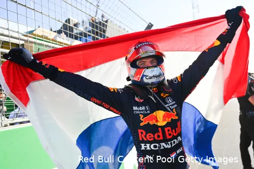 <i>Verstappen won onder meer in eigen land.</i>