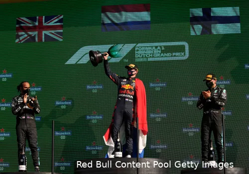 Het trio Verstappen, Hamilton en Bottas was het vaakst op het podium te vinden in de Formule 1