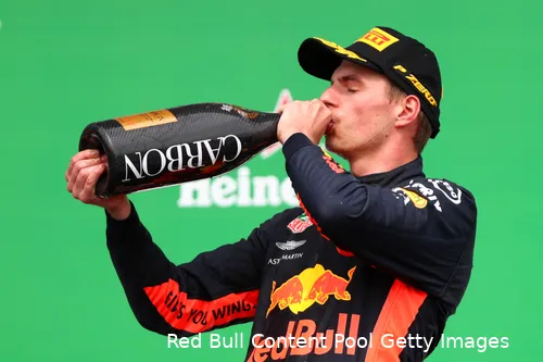 <i>Max Verstappen wil zijn prestatie uit 2018 aankomend weekend op z'n minst evenaren. (Foto: Red Bull Content Pool)</i>