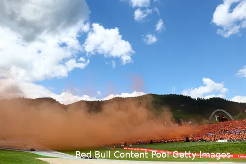 <i>Er wordt weer code oranje voorspeld voor de Grand Prix van Oostenrijk.&nbsp;</i>