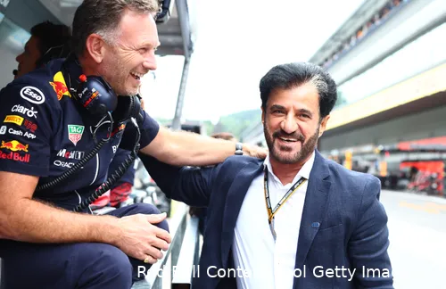 christian horner mohammed ben sulayem red bull racing fia f1 2022