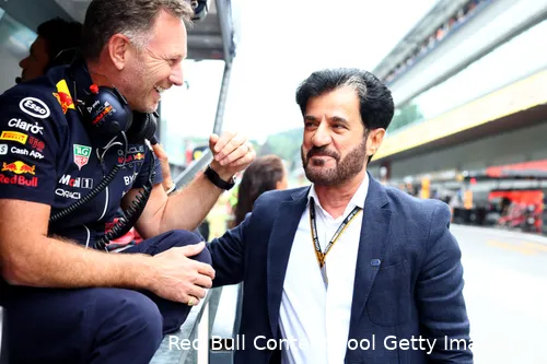 christian horner mohammed ben sulayem red bull racing fia f1 2022