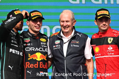 helmut marko charles leclerc lewis hamilton max verstappen ferrari mercedes red bull racing f1 gp verenigde staten 2022