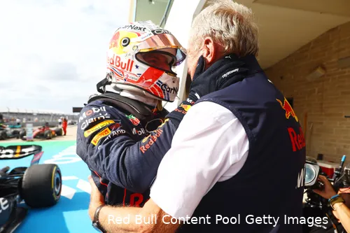 helmut marko max verstappen red bull racing f1 gp verenigde staten 2022