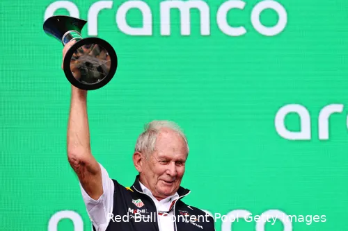Red Bull Racing-adviseur Helmut Marko legt de lat altijd hoog voor zijn coureurs.