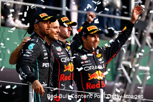 lewis hamilton max verstappen sergio perez mercedes red bull racing f1 gp mexico 2022