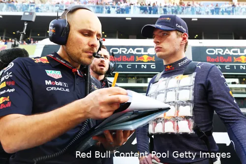 gianpiero lambiase max verstappen red bull racing f1 gp abu dhabi 2022
