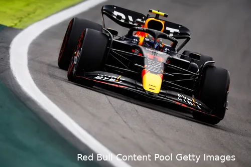 Sergio Pérez had de pace niet om zijn P3 te behouden.