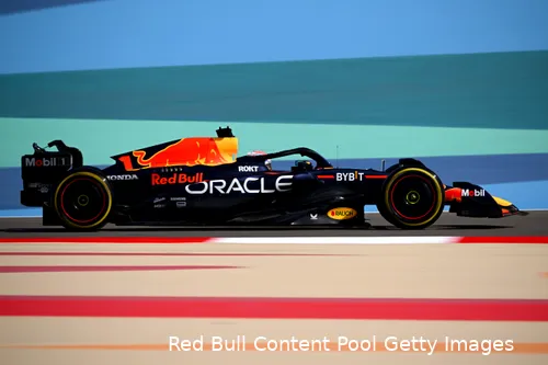 <i>Max Verstappen won in 2023 voor het eerst de Grand Prix van Bahrein - een voorbode voor een dominant seizoen.</i>