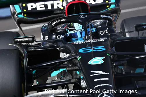 George Russel, Kwalificatie Grand Prix van Monaco, 2023.<br>