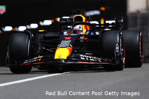 Verstappen zette een beestachtige ronde neer voor poleposition in Monaco. (Foto: Red Bull Content Pool/Getty Images)