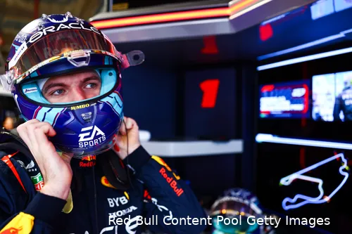 <i>Max Verstappen, Red Bull Racing, Grand Prix van Miami 2023 (Foto: Red Bull Content Pool/Getty Images)</i>