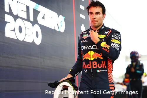 <i>Sergio Pérez wil een comeback dit jaar zien te voorkomen.&nbsp;</i>