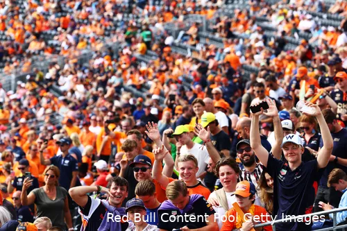 Ook in 2023 was de Grand Prix van Nederland weer een feestje. (Foto: Red Bull Content Pool/Getty Images)