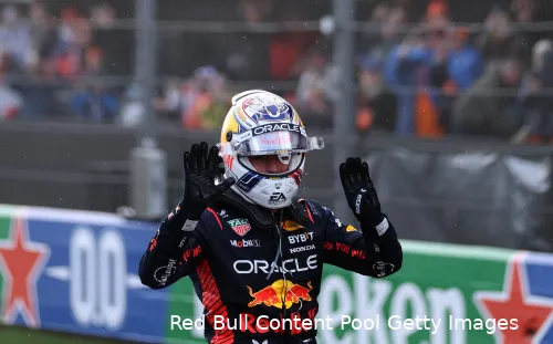 Verstappen pakte zijn negende opeenvolgende zege in Zandvoort. (Foto: Red Bull Content Pool/Getty Images)