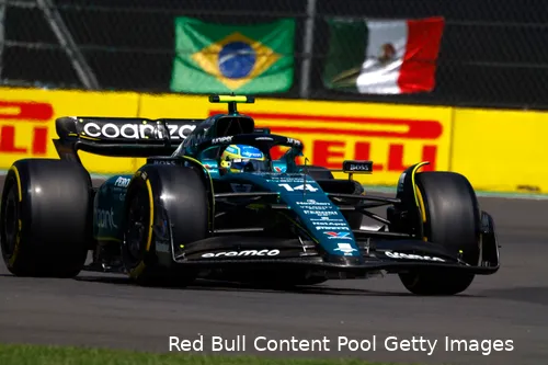 Alonso was op dreef tijdens de Grand Prix van São Paolo 2023. (Foto: Aston Martin F1 Media)