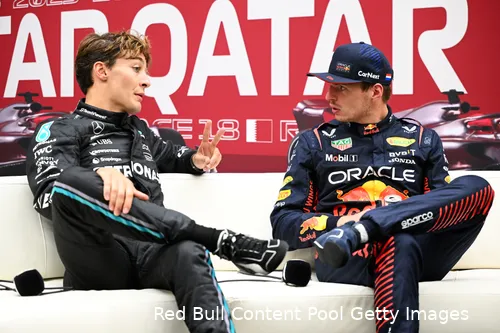 george russell max verstappen