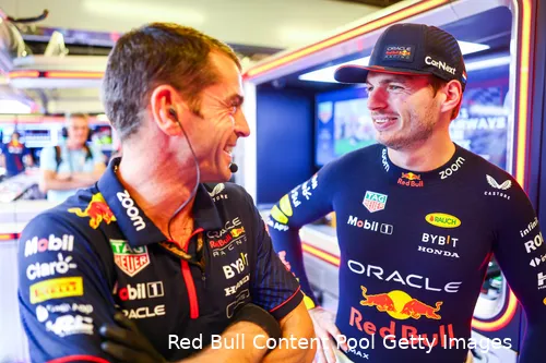 Verstappen: what you see is what you get. En geen poespas. (Foto: Red Bull Content Pool/Getty Images)