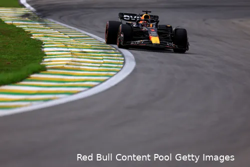 Verstappen wist voor de rode vlag de poleposition te pakken. (Foto: Red Bull Content Pool/Getty Images)