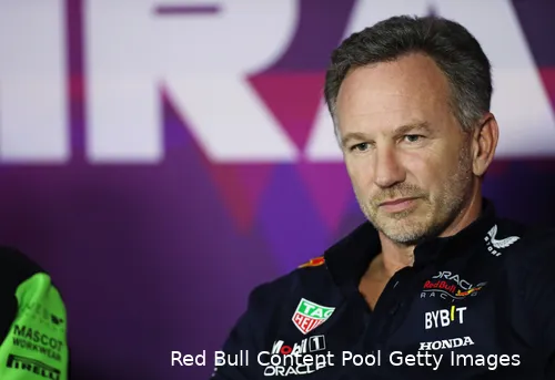 christian horner red bull racing bahrein wintertest