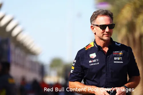 christian horner red bull rb20 wintertest bahrein 2024