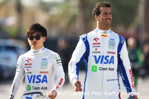 yuki tsunoda daniel ricciardo vcarb rb 2024