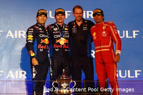 carlos sainz sergio perez max verstappen red bull bahrein gp 2024