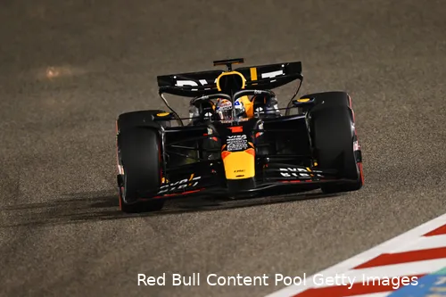 Ook Bayer zag dat Verstappen weer oppermachtig was in Bahrein. (Foto: Red Bull Content Pool/Getty Images)
