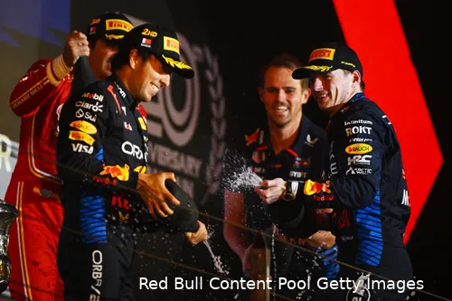 sergio perez max verstappen red bull bahrein gp 2024gb