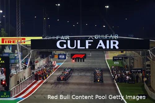 start grid bahrein gp 2024