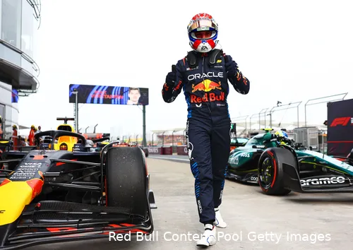 <i>Nummer 58 is binnen voor Verstappen.</i>