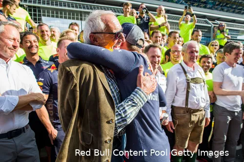 dietrich mateschitz max verstappen helmut marko christian horner 2018