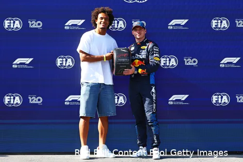 max verstappen pole position imola 2024 4 bandje
