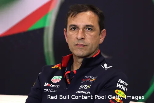 <i>Waché is de technisch directeur van Red Bull.</i>