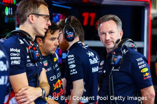 sergio perez redbullracing miami zaterdag 2024 horner bird zaterdag
