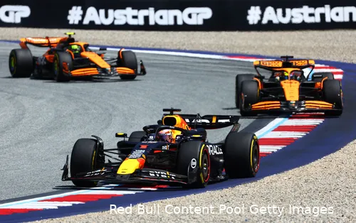 max verstappen lmclaren redbullracing gevecht sprint norris piastri