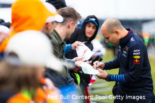 gianpiero lambiase red bull racing groot brittannie vrijdag 2024