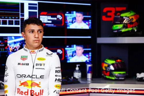 isack hadjar red bull racing groot brittannie vrijdag 2024 4