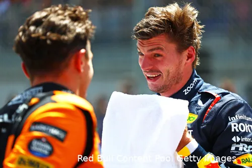 max verstappen lando norris sprint oostenrijk