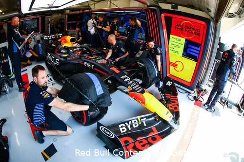 Frijns sluit niet uit dat de FIA heeft ingegrepen en Red Bull heeft verzocht om een aanpassing aan de RB20 aan te brengen.