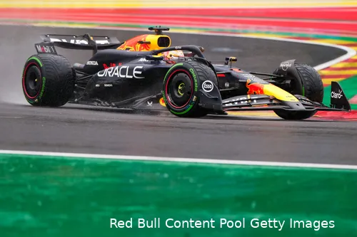 max verstappen red bull racing rb20 regen spa belgie 114