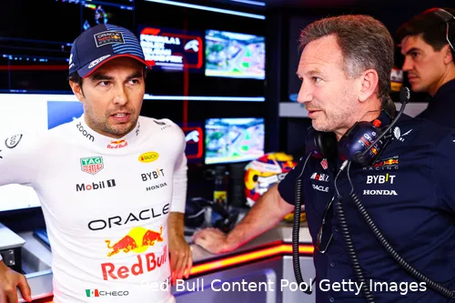 sergio perez racedag belgie 2024 redbullracing christian horner
