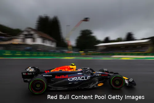 Pérez pakte voor het eerst sinds China weer een top drie-resultaat.