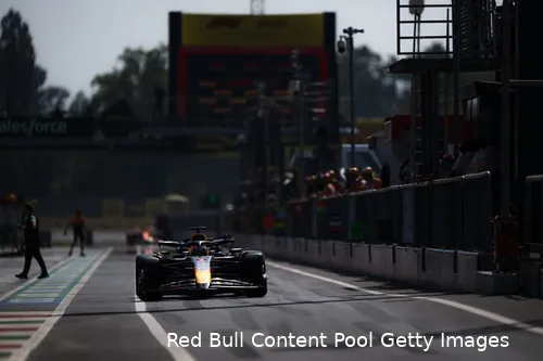 Verstappen werd slechts zevende in de kwalificatie van Monza.