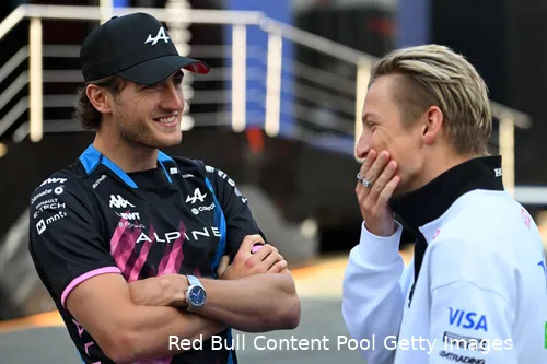 jack doohan alpine liam lawson visa ash app rb gp nederland zondag 2024