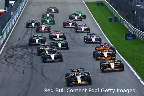 nederland 2024 zandvoort start max verstappen lando norris 5